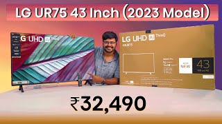 📺 LG UR7500 TV 4K Review Unboxing amp Smart Features with AI ThinQ WebOS Matter Support Alexa 💻 [upl. by Durwin]