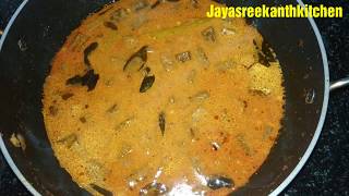 Vendakkai puli kulambu How to prepare ladys finger curry in Tamil [upl. by Iaw]