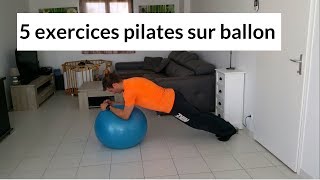 PILATES SUR BALLON débutant🙂 [upl. by Aeriela]