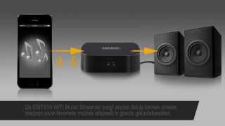 EM7410 WiFi Music Streamer upgrade je geluidsinstallatie met WiFi [upl. by Sidnak]