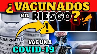 ¡ALERTA ¿VACUNADOS EN RIESGO ¿EFECTOS SECUNDARIOS [upl. by Jacques]