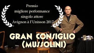 MUSSOLINI  Trailer ufficiale spettacolo comicostorico su Benito Mussolini [upl. by Lemaj]