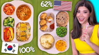 I tried Kids School Lunches around the World 🍱 [upl. by Eelatsyrc]