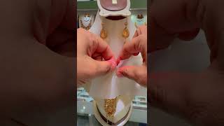 gold 22k foryoutube jewellery design fortnite necklace fashion indian pakistani usa upsc [upl. by Yeuh]