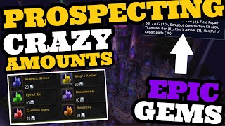 300 EPIC Gems from 5K Titanium ore  Everything you need to know about PROSPECTING in Phase 3 [upl. by Adnarym]