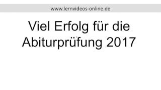 Viel Erfolg für die Abiturprüfungen  Fachabiturprüfungen 2017 in Bayern FOS  BOS [upl. by Padraig]