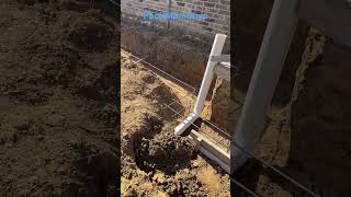 Footings amp downspouts construction ingroundpool poolwork pool swimmingpool concrete [upl. by Norma597]