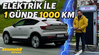 Volvo C40 ile günübirlik İstanbuldan İzmire 1000 km gidip gelinebilir mi [upl. by Yong]