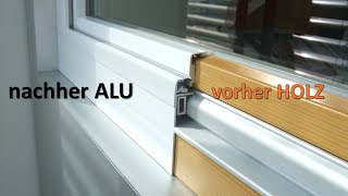 Verkleidungssystem für Fenster und Wintergarten S3 Innova  Nie wieder Fenster streichen handwerk [upl. by Gino]