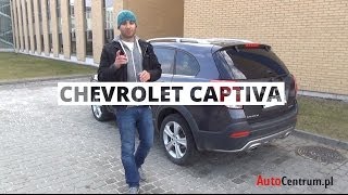 Chevrolet Captiva 22 D 183 KM 2013  test AutoCentrumpl 044 [upl. by Ennasor408]