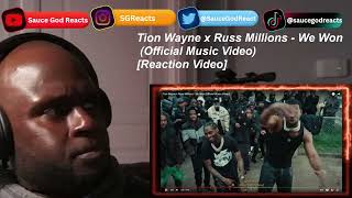 Tion Wayne x Russ Millions  We Won Official Music Video  REACTION [upl. by Enairb]