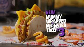 Monster Tacos ft Mummy Wrapped Monster Tacos  Name Names  Jack in the Box [upl. by Modie]