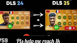 DLS 2025 players rating part 1😱 [upl. by Herm]