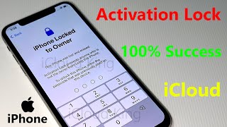 activation lock forgot apple id and password iphone iCloud Unlock [upl. by Kneeland]