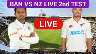 BAN vs NZ 2ND TEST Live Score  Bangladesh vs New Zealand Live [upl. by Bunny]