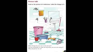 Class 1 english ncert Mridang page no 39  46 familypicturetalk bathroomletter sound [upl. by Kaz]