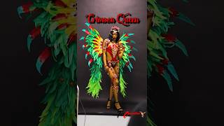 Making Crimson Queen for Rotterdam Carnival 2024 flocademy carnivalcostume carnival feathers [upl. by Eveineg]