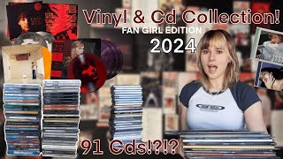 My Vinyl amp Cd collection 2024 fangirl edition [upl. by Namien]