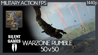 Call of Duty Modern Warfare  Warzone Rumble 50v50 PC Gameplay No commentary 1440p [upl. by Bauer285]