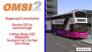 OMSI 2  Stagecoach Lincolnshire Route 100 Scunthorpe to Gainsborough [upl. by Jacinthe]