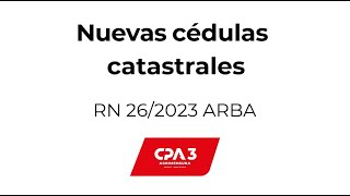 Nuevo Formato de Cédulas Catastrales [upl. by Ardeha262]