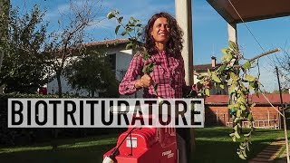 BIOTRITURATORE ELETTRICO CIPPATO PER LORTO [upl. by Nomolos]