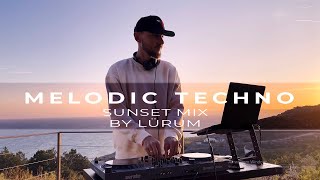 LÜRUM  9 Sunset Dj Mix LIVE from Thracian Cliffs Melodic Techno amp Progressive 2024 [upl. by Yendyc]