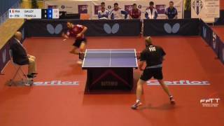 Simon Gauzy vs Otto Tennilä France  Finlande [upl. by Ratcliffe]