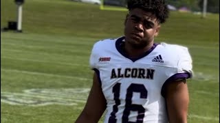 Alcorn State Football Spring Game QB Chris Martin [upl. by Clorinde]