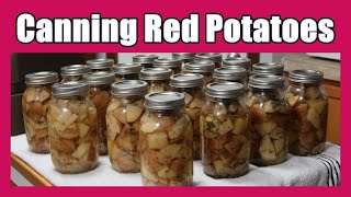 CANNING RED POTATOES [upl. by Cordula]