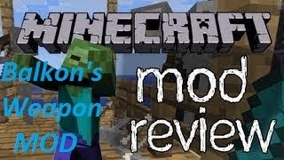 Mod Review  Balkons Weapon Mod Balkons Waffen  Minecraft 147 HDGermanDeutsch [upl. by Peoples]