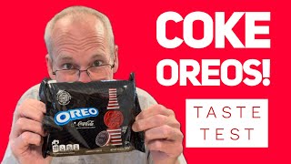 Taste Test Coca Cola Flavored Oreos 🍪🥤  Fan Request [upl. by Elsinore]