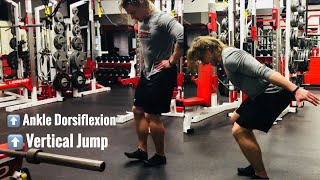 How To Jump Higher Ankle Dorsiflexion [upl. by Hploda915]