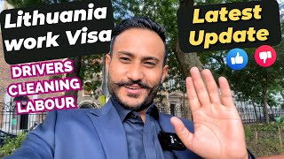 Lithuania Work Permit Visa 2024  How to apply Lithuania Work Permit Visa 2024  Lithuania Visa [upl. by Rebeca]