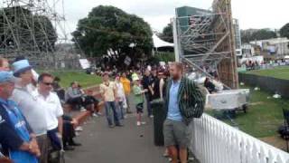 Barmy Army in wellington 2008  quotjesse Ryderquot Part 2 [upl. by Spielman562]