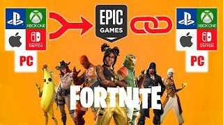 Merging vs Linking Epic Fortnite Accounts [upl. by Eednus]