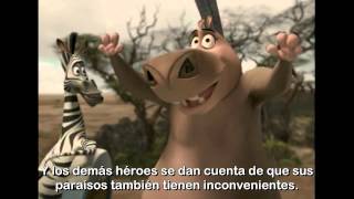 Dreamworksuary  Madagascar 2 Spanish subs [upl. by Nnave]