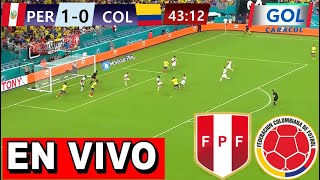 Perú Vs Colombia Partido Hoy  Perú Vs Colombia En Vivo donde ver  Eliminatoria Mundial Qatar 2022 [upl. by Israel874]