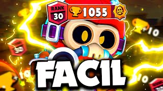 TOP 7 BRAWLERS FÁCEIS DE PEGAR RANK 30 NO COMBATE SOLO BRAWL STARS [upl. by Kalman295]