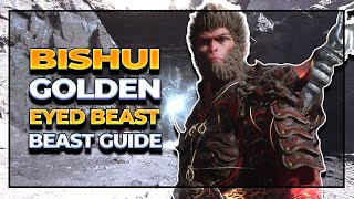 Black Myth Wukong How to Defeat Bishui Golden Eyed Beast Guide [upl. by Cram516]