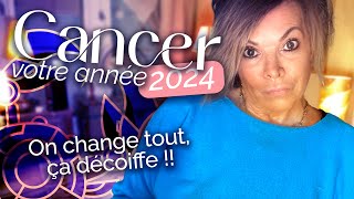 2024 Pour les Cancers ♋️  On change tout  💥💥 Uranus vous décoiffe  💫💨💨 [upl. by Towers]