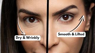 How to Cover Up Under Eye Dark Circles amp Stop Concealer from Creasing in Wrinkles NO FILTER [upl. by Bartlet34]