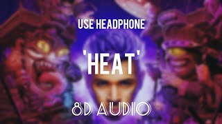 Heat 8D Audio  Chris Brown ftgunna  Echo Sound [upl. by Essiralc]