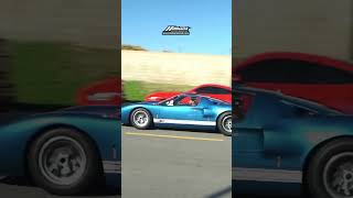 GT40 speeding past Enjoy An Incredible Machine gt40 fordgt40 f40 racing automobile [upl. by Etnoved]