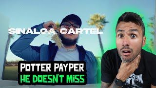 Potter Payper  Sinaloa Cartel Official Video REACTION  First Time Hearing It [upl. by Nimajaneb]