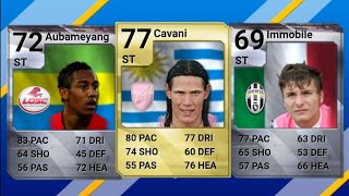 Aubameyang vs Cavani vs Immobile fifa evolution😃  FIFA 10FIFA 24 [upl. by Marks]