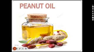 peanut oil extraction uses source chemical constituents geographical source [upl. by Heron]