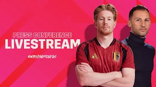 Press Conference with Kevin De Bruyne amp Domenico Tedesco 🇧🇪🎙️  REDDEVILS [upl. by Bamberger818]