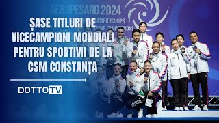 Șase titluri de vicecampioni mondiali pentru sportivii de la CSM Constanța [upl. by Atnek]