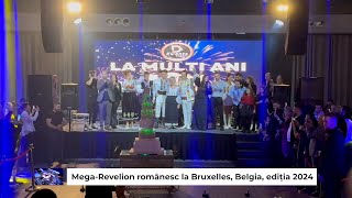 Acasă în Diaspora  MegaRevelion românesc la Bruxelles II Belgia ediția 2024  16 ianuarie 2024 [upl. by Anafetse]